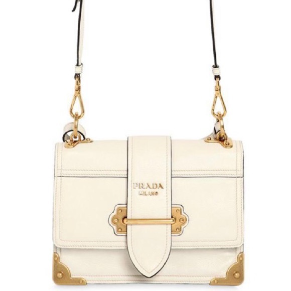 PRADA Cahier Soft Leather Shoulder Bag - Picture 2 of 9